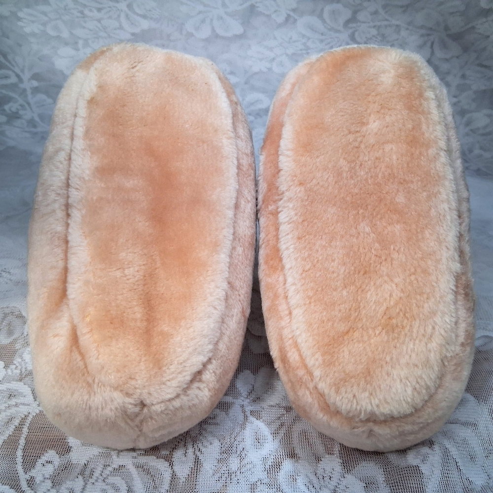 Vintage 1984 Care Bears Slippers Tenderheart Bear - Picture 9 of 14